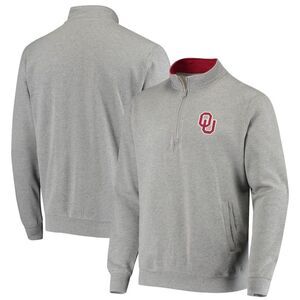 Colosseum Gray Quarter-Zip Sweatshirt